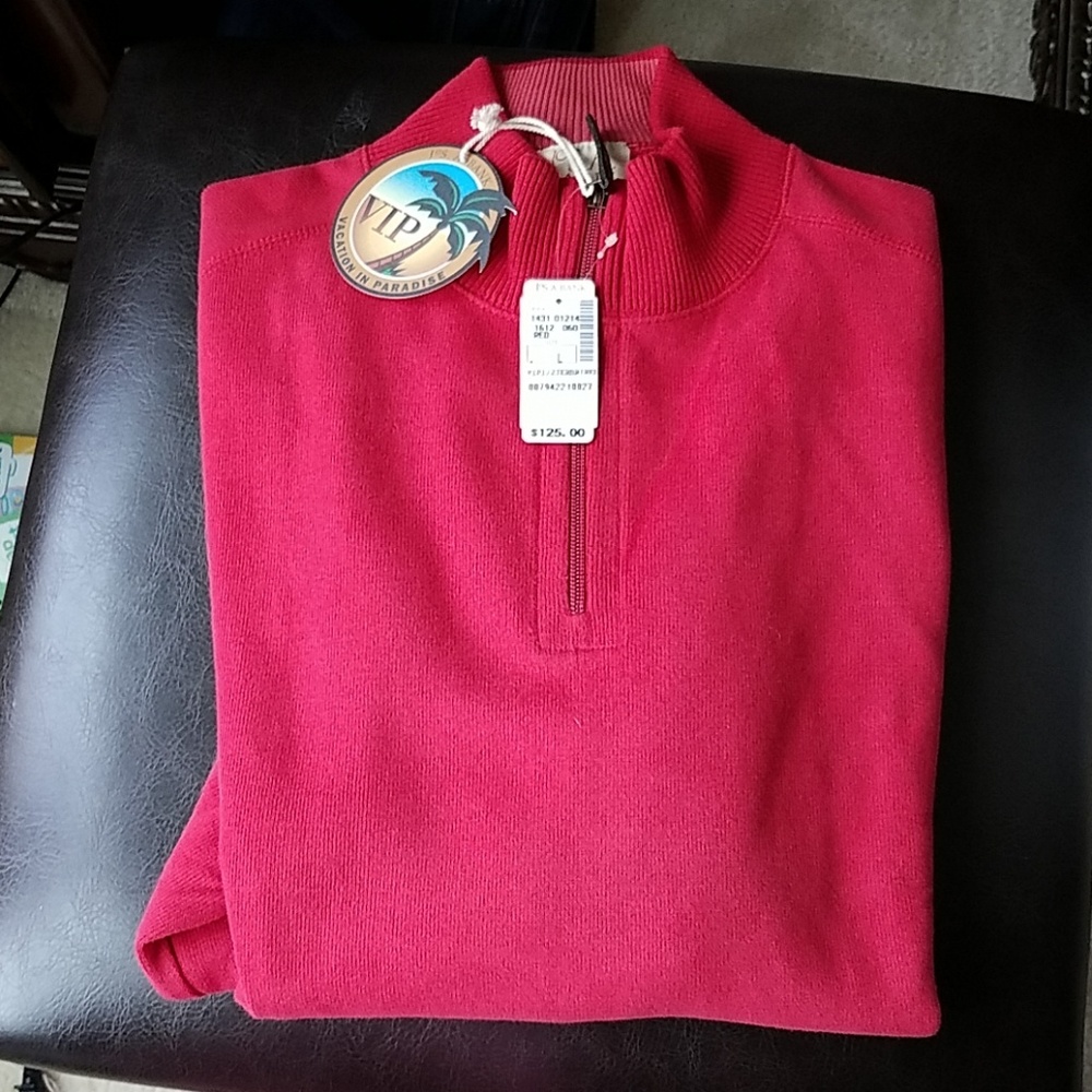 Jos. A. Bank Men's large half zip sweater